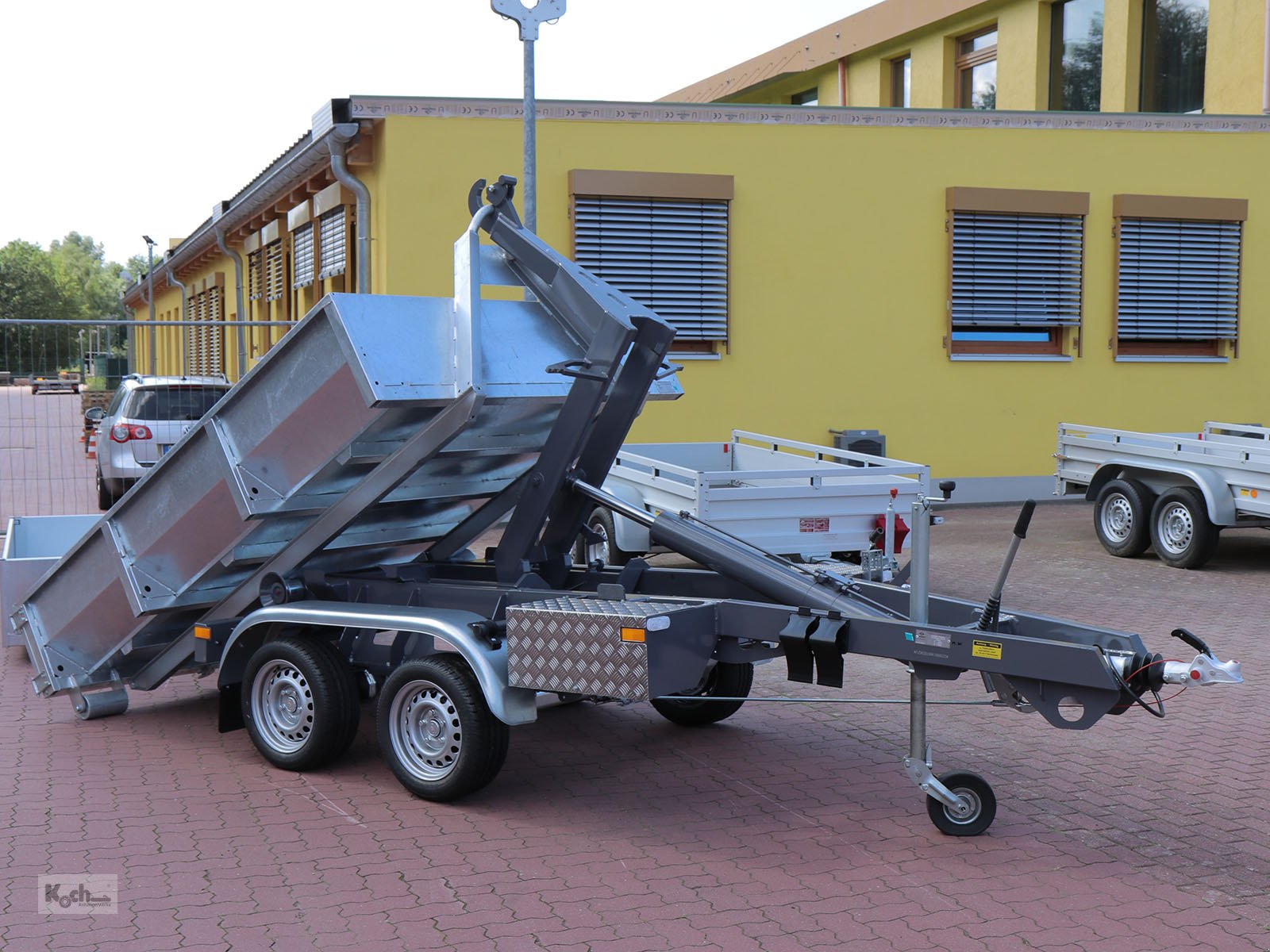 Anhänger del tipo Sonstige KONOS Abroll-Muldenkipper 3,5t|ohne Mulde|Hakengerät (Ki13352125So), Neumaschine In Winsen (Luhe) (Immagine 5)